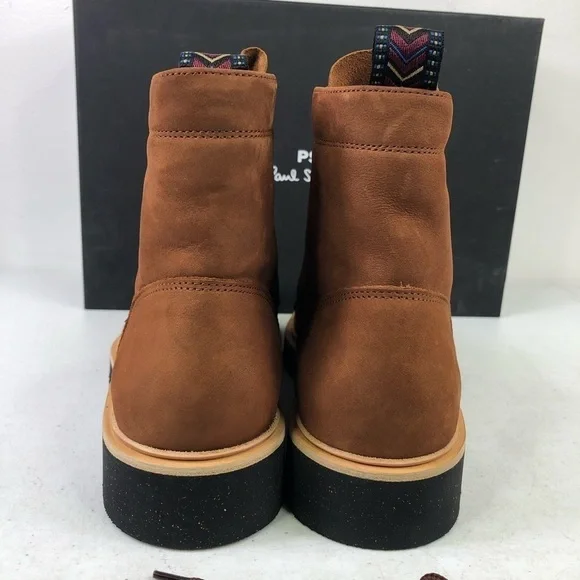 PAUL Smith Men’s Fowler Cow Leather Lace Up Boots - Picture 6 of 9